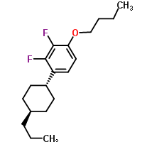 208709-55-1  C19H28F2O  trans-2,3-difluror-4-(4-propylcyclohexyl)butoxybenzene  CAS NO.208709-55-1